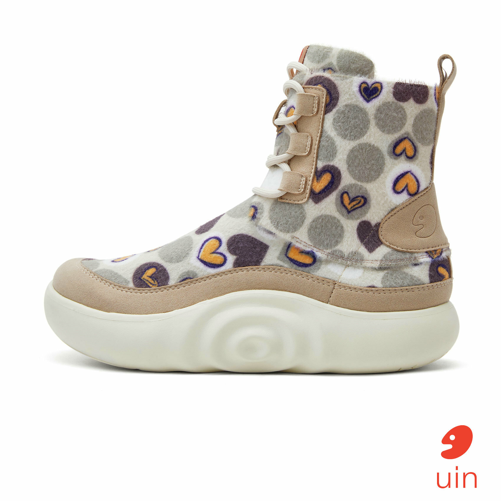 【 Uin 】西班牙原創設計 | 心間有你 彩繪休閒 女靴