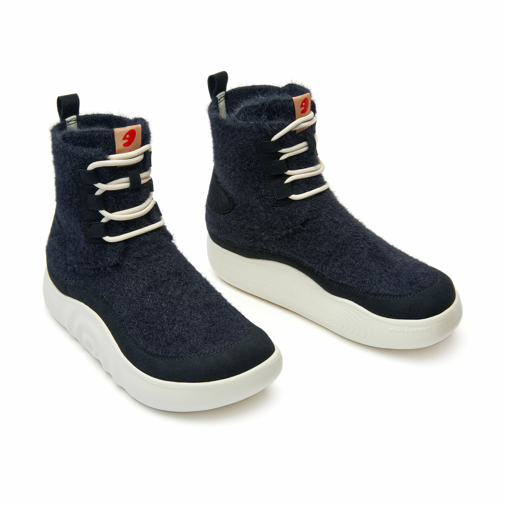 【 Uin 】西班牙原創設計 | 黯夜黑 彩繪休閒 女靴