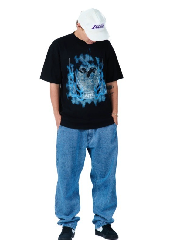 APRIL VINTAGE SKULL TEE