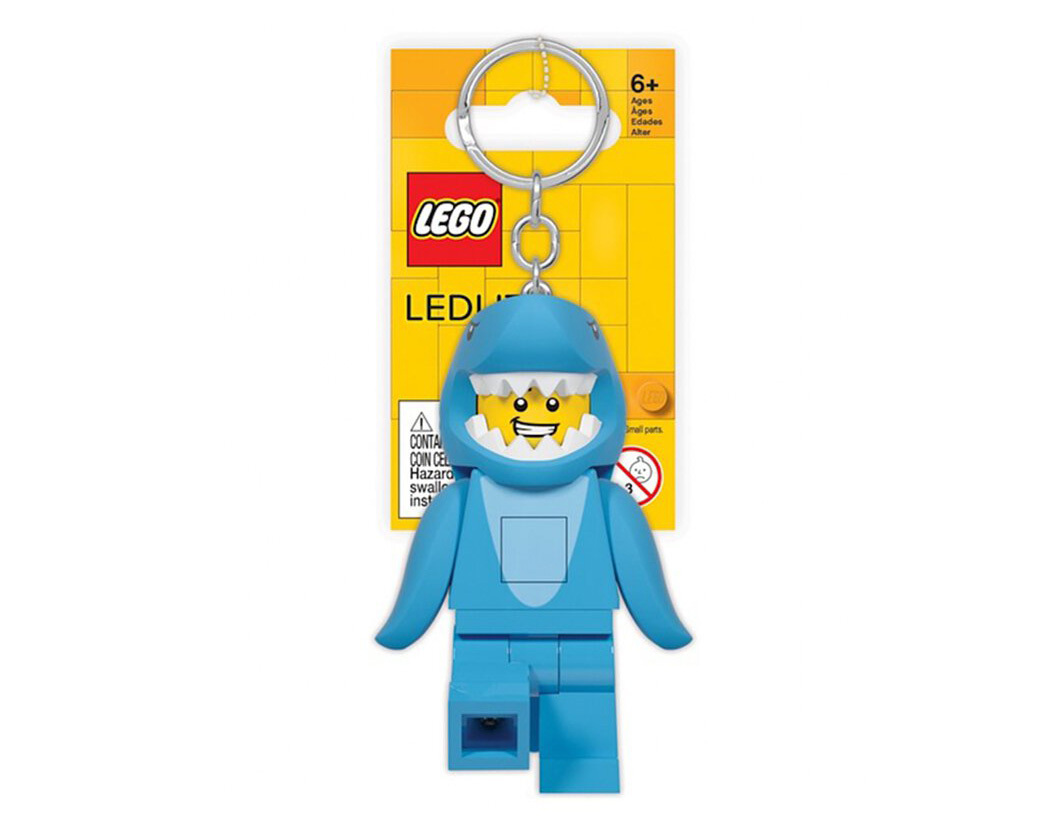 ※ LEGO鑰匙圈 (大)鯊魚人LED KE155