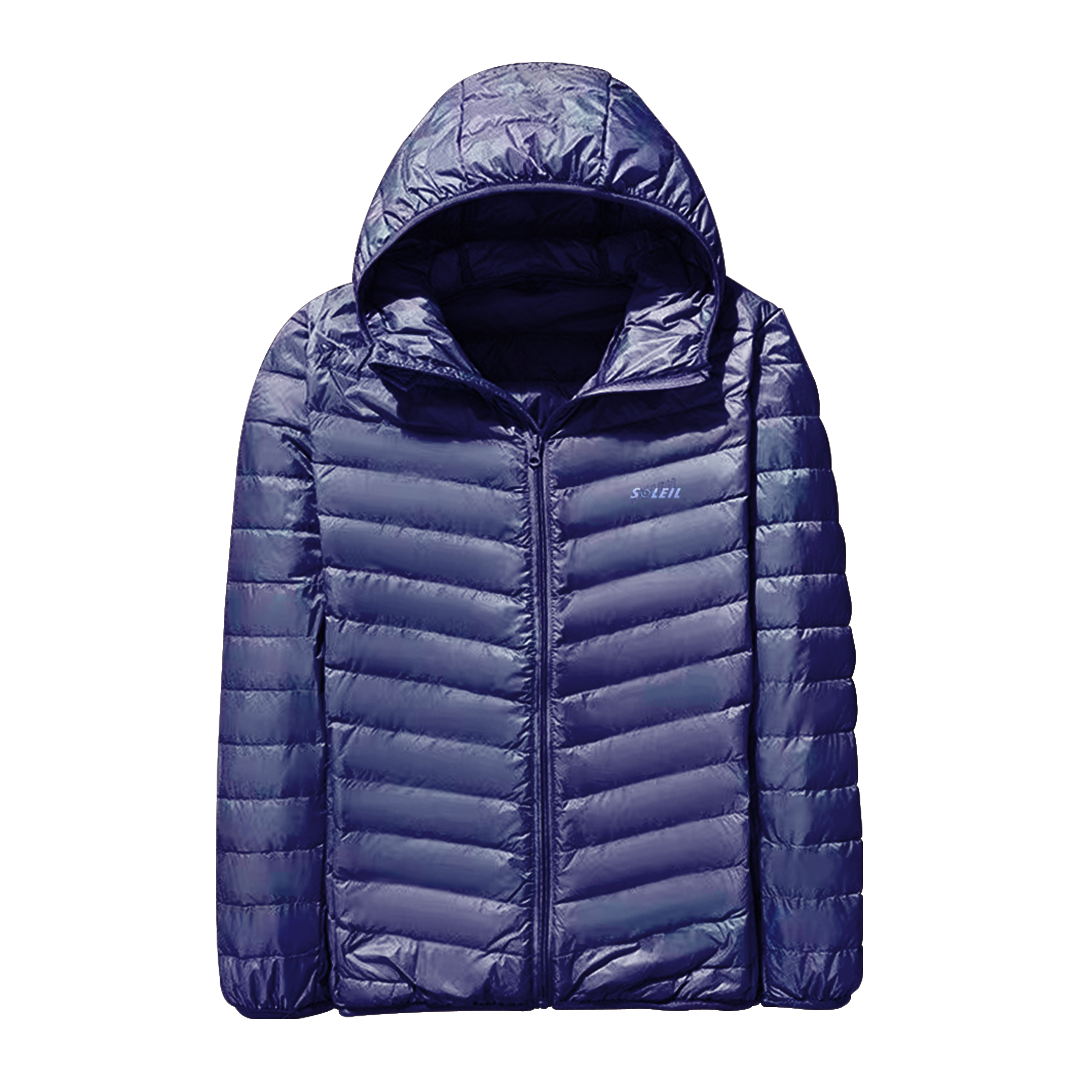SOLEIL 連帽輕羽絨外套 男女款 (8色) 02SL16591A、02SL16591B