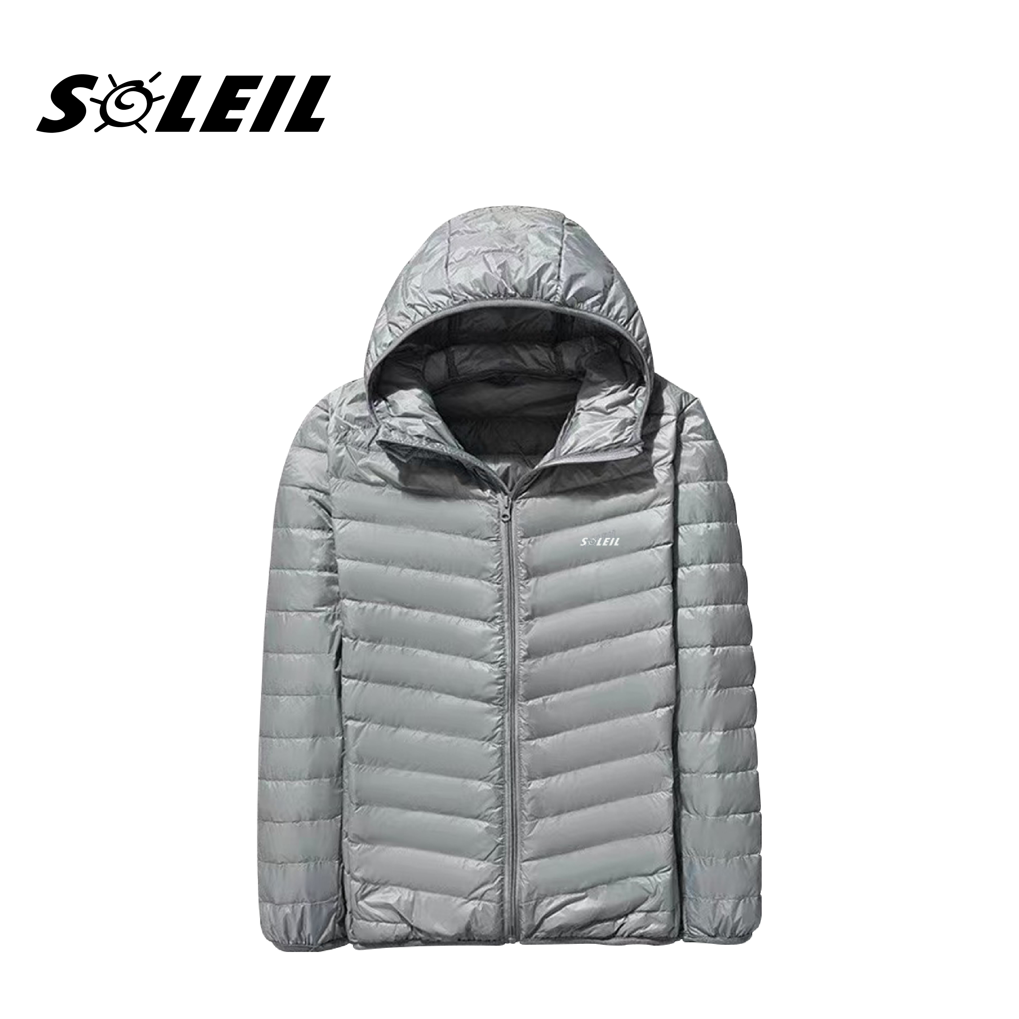 SOLEIL 連帽輕羽絨外套 男女款 (8色) 02SL16591A、02SL16591B