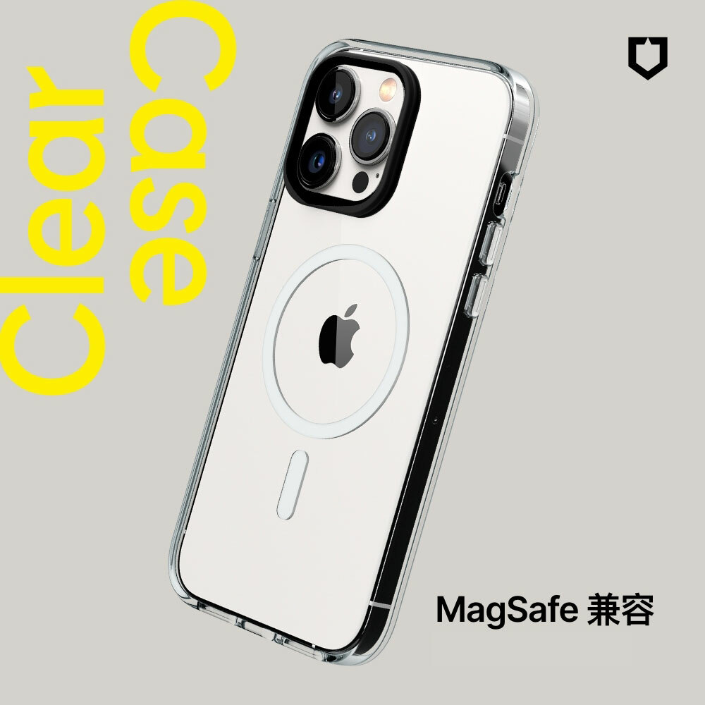 【犀牛盾RHINOSHIELD】 MagSafe兼容 Clear抗黃化透明防摔手機殼