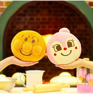 #現貨供應 麵包超人 博物館限定 細菌人 紅精靈 抱枕