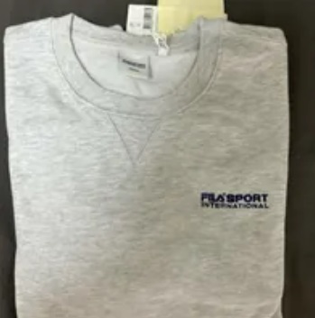 [S] FILA SPORTS SWEATSHIRT,WHITE MELANGE, FS2POE3602X-WTM (SFL380)