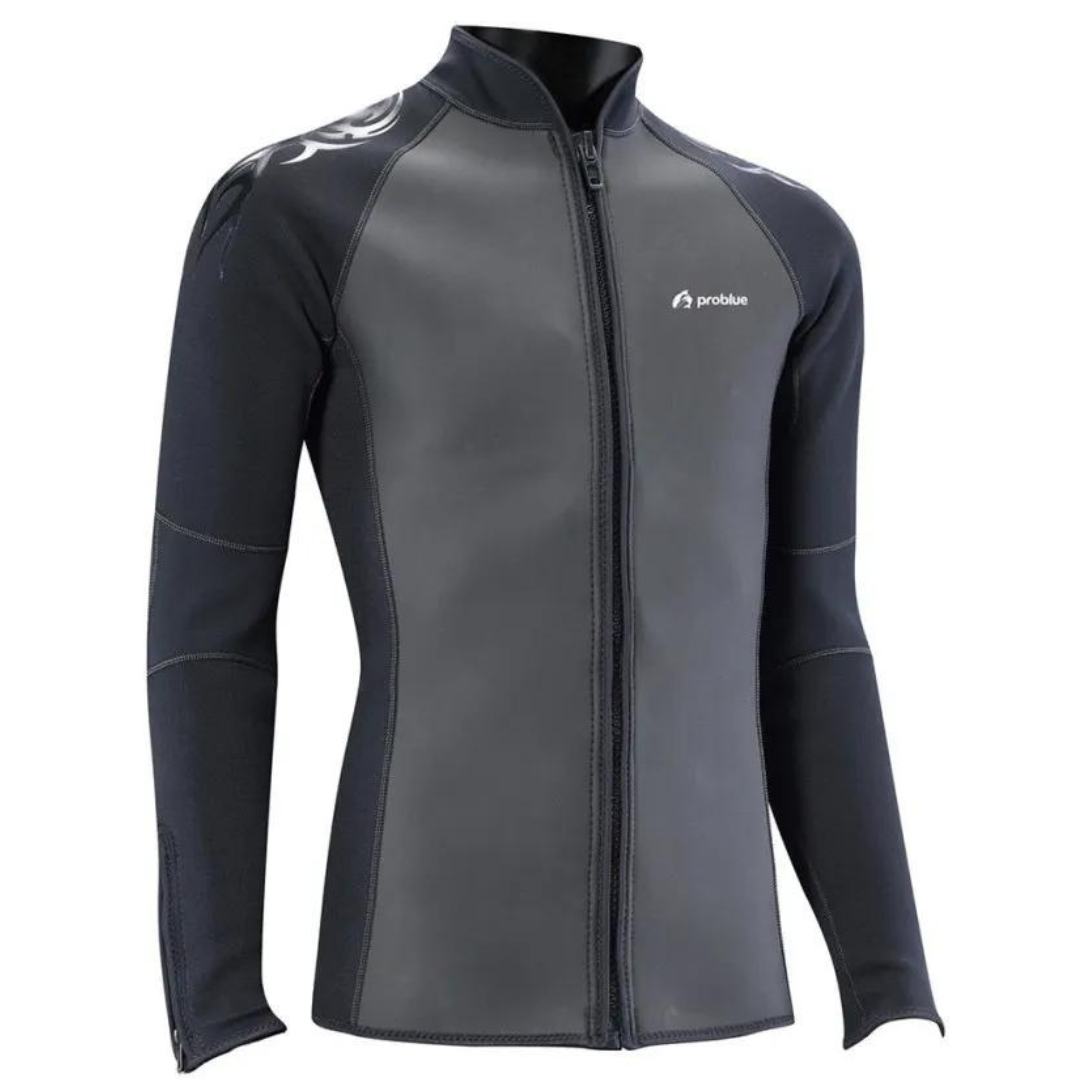 PROBLUE-3mm 男款局部超彈防寒上衣RW-715T @