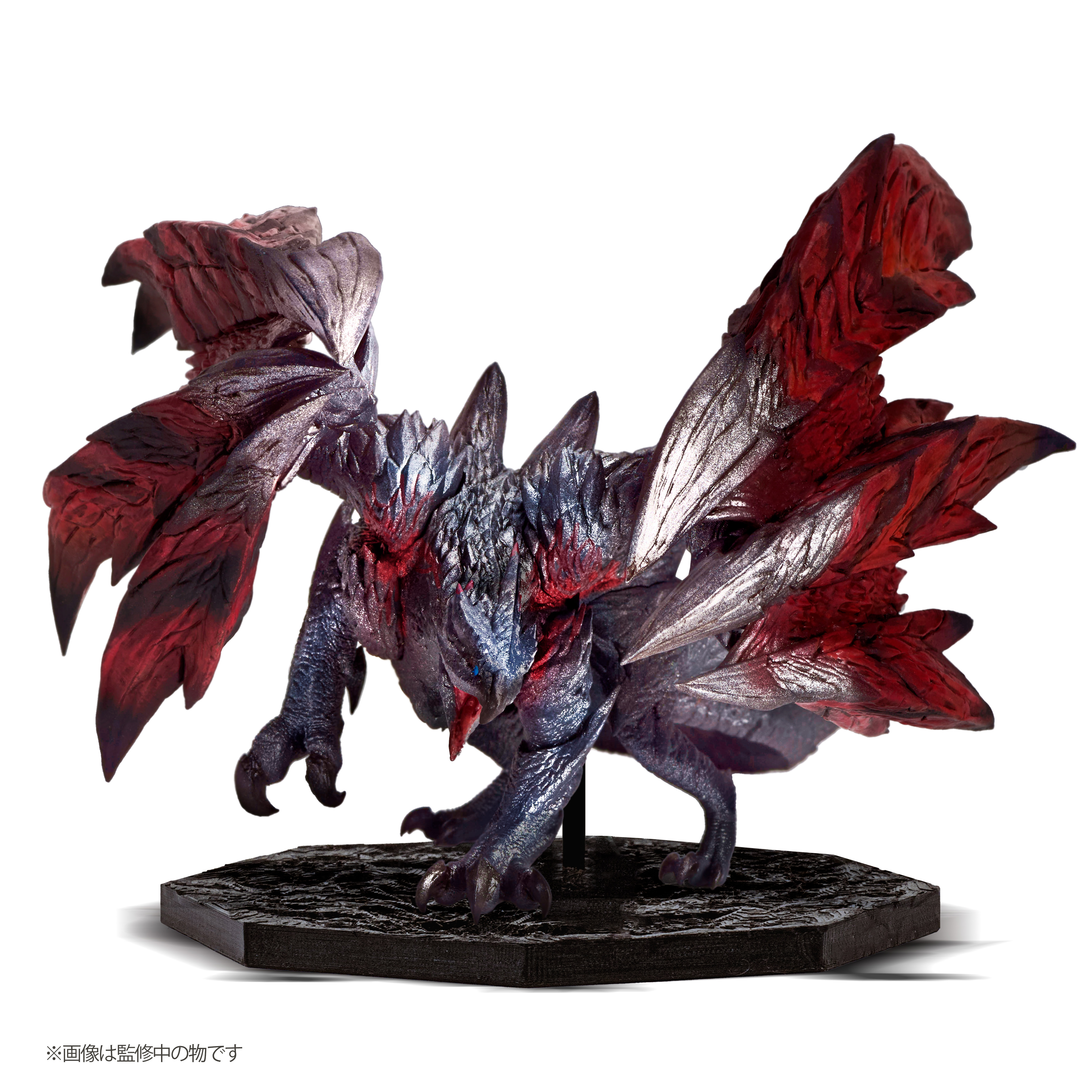 CAPCOM FIGURE BUILDER CUBE 秘紅赫耀的天彗龍 Capcom Figure Builder Cube "Monster Hunter" Crimson Glow Valstrax