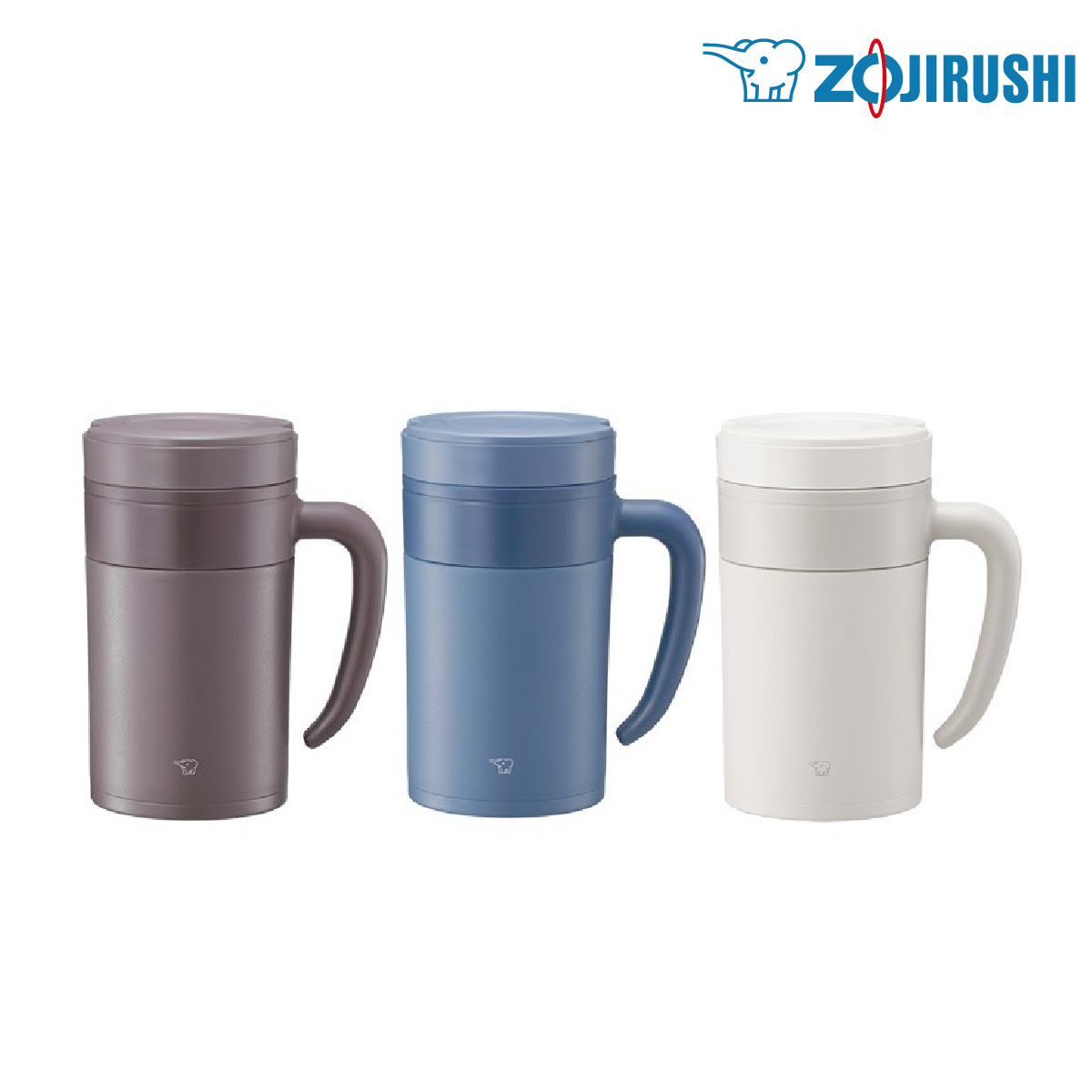Zojirushi Travel Tumbler Bottle Mug SM Series 0.48L (17 oz) Smokey Blue New
