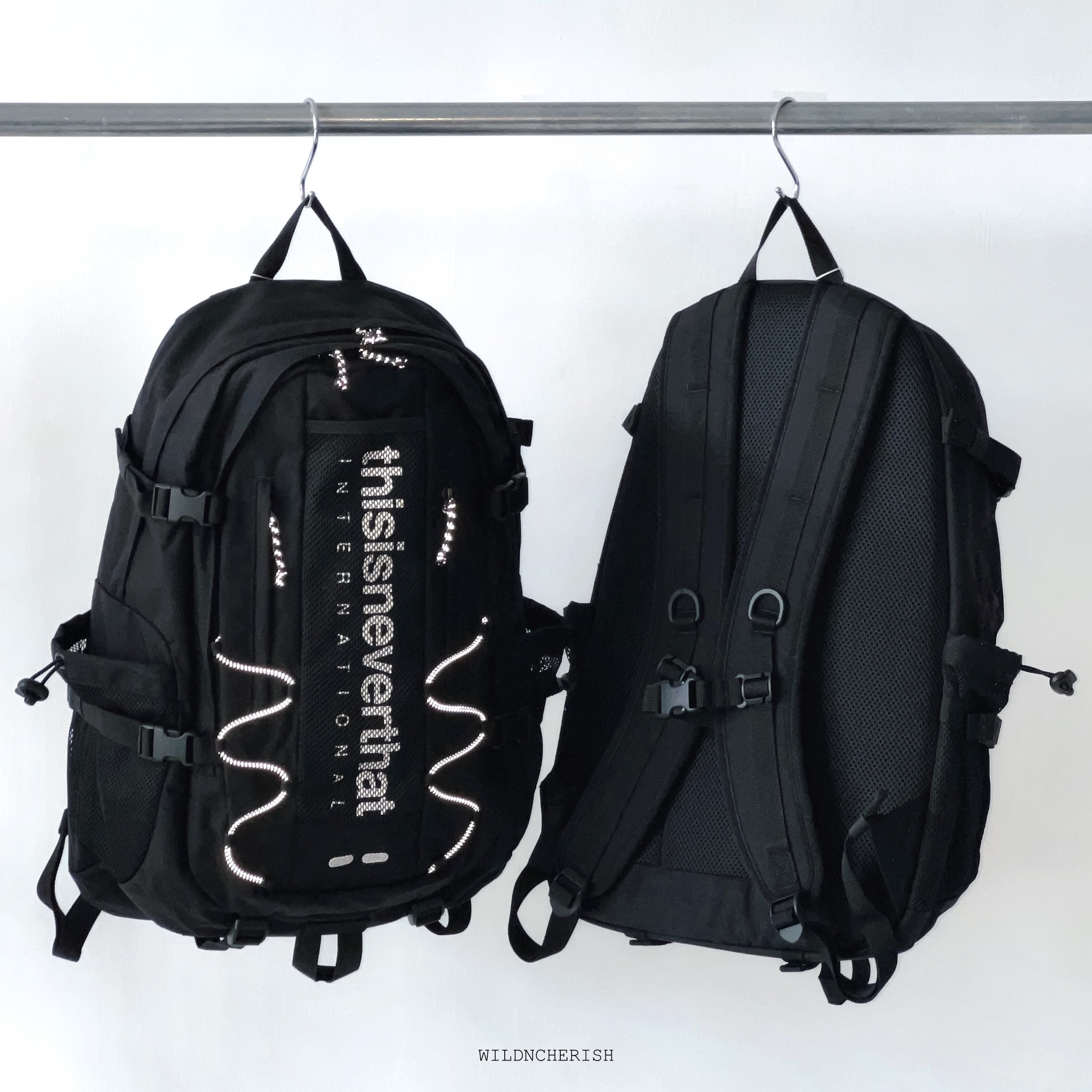 現貨| Thisisneverthat INTL-Logo Backpack 30L 黑色