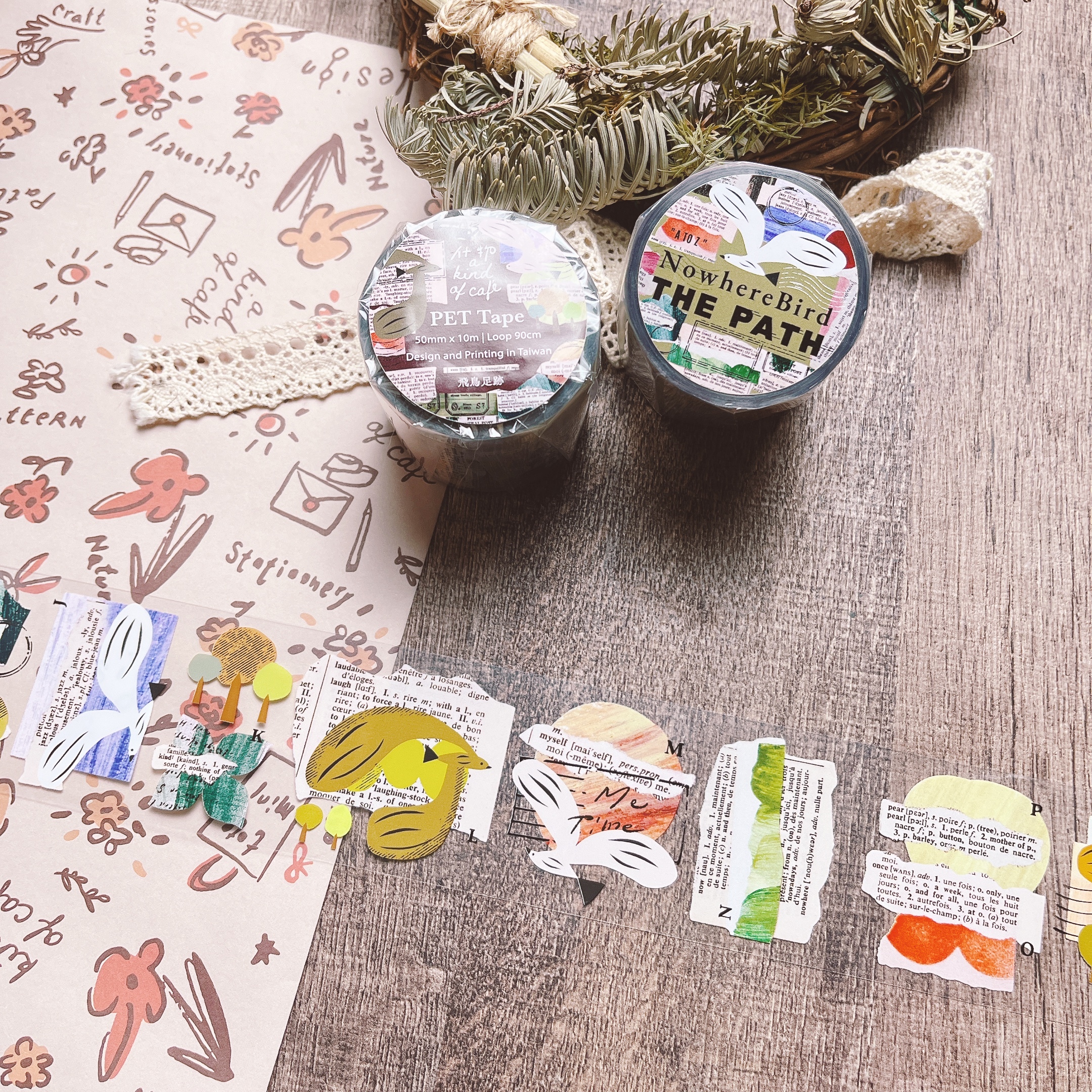 什物 ｜飛鳥足跡ThePath  PET膠帶