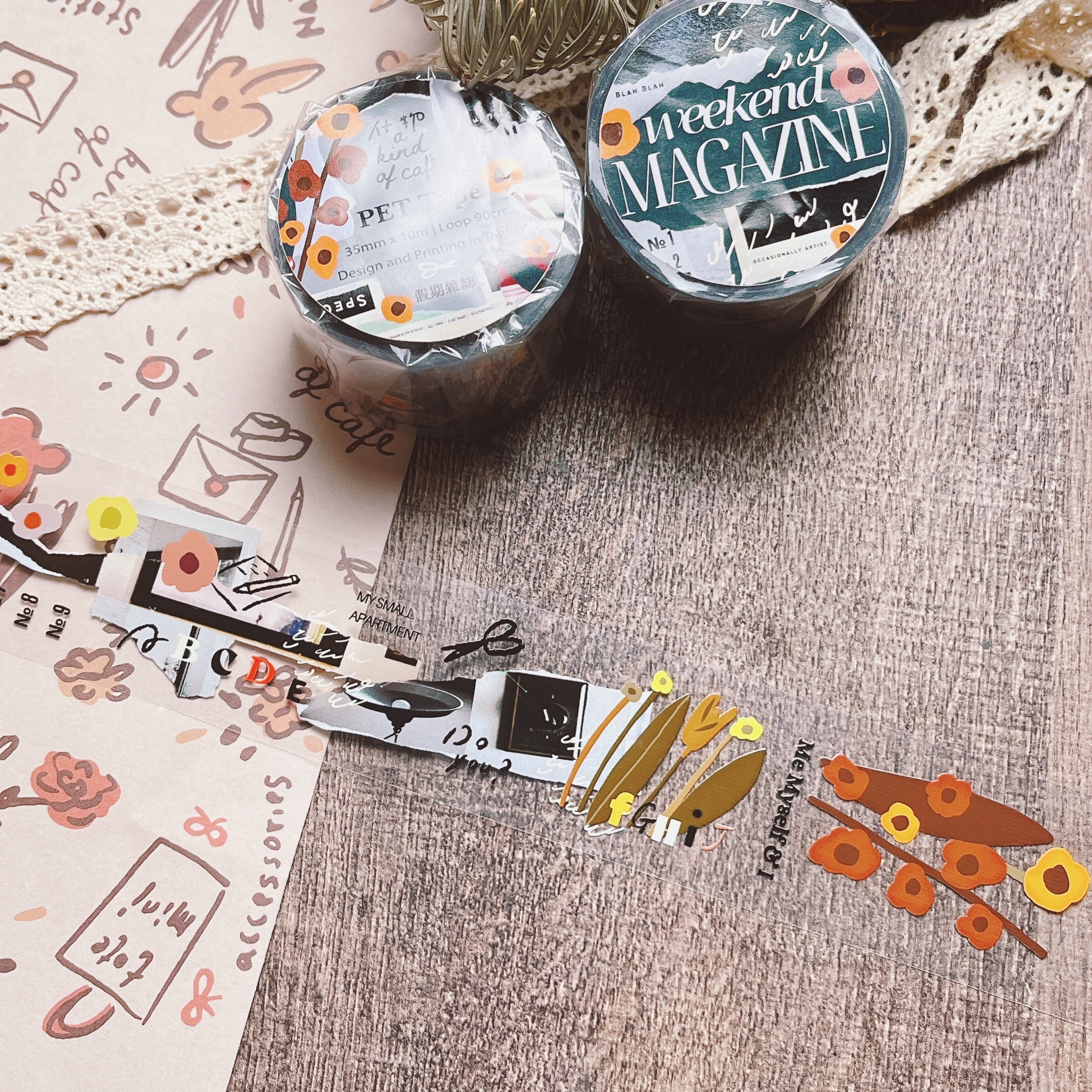 什物 ｜ WeekendMagazine 假期雜誌 PET膠帶