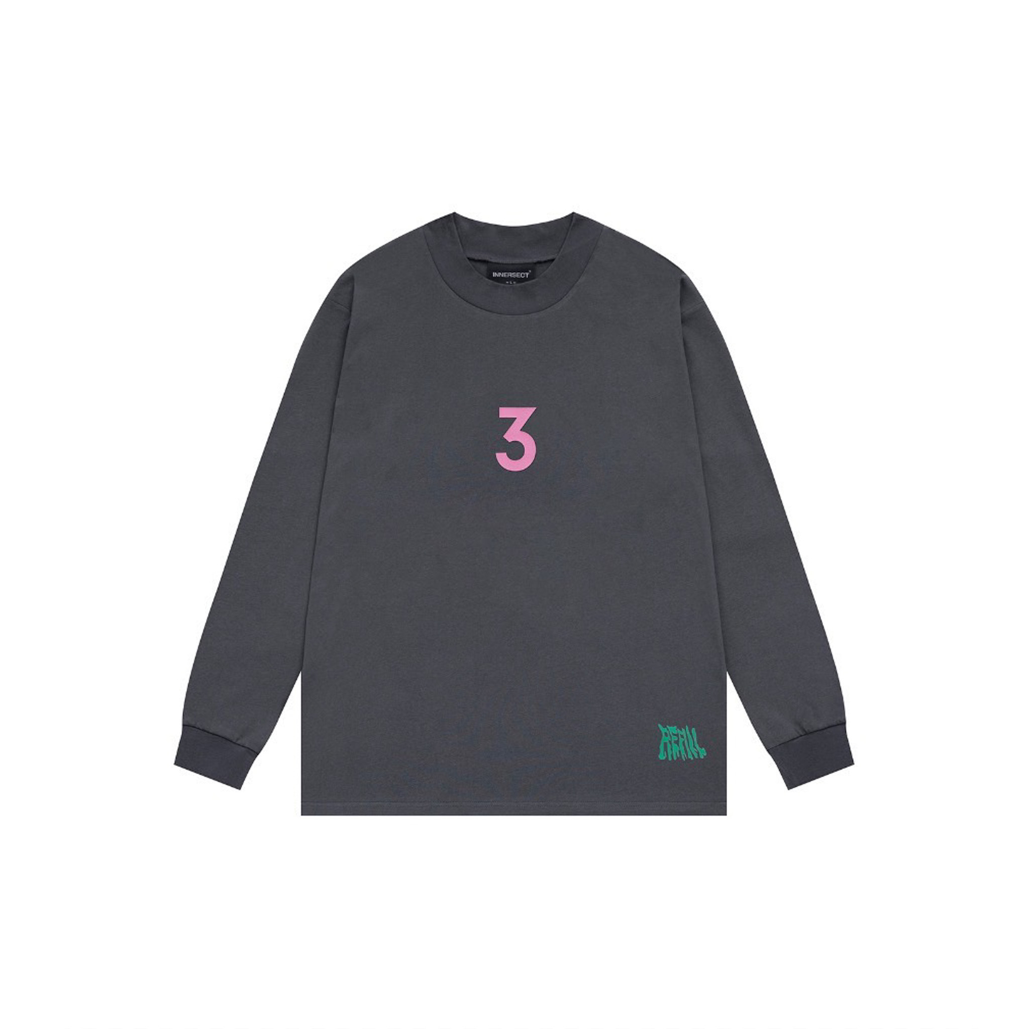 INNERSECT 三生萬物 FOG ESSENTIAL  展會限定 彩色基礎款 背後圓點長袖T恤 男女同款 衛衣 INN23FWTTE61*