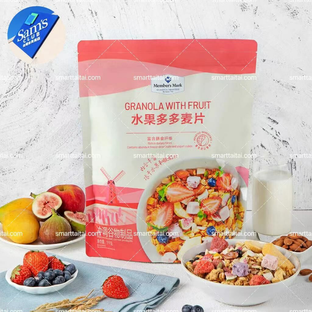 🔷山姆代購-Member‘s Mark水果多多麦片1kg-sm230020