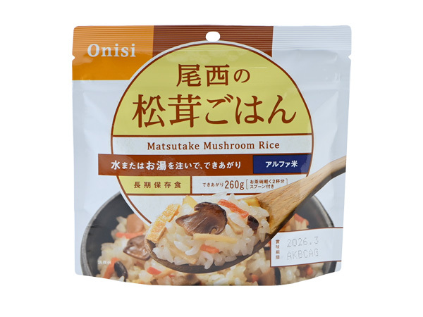 Onisi Japan 日本尾西即食脫水飯 - 松茸