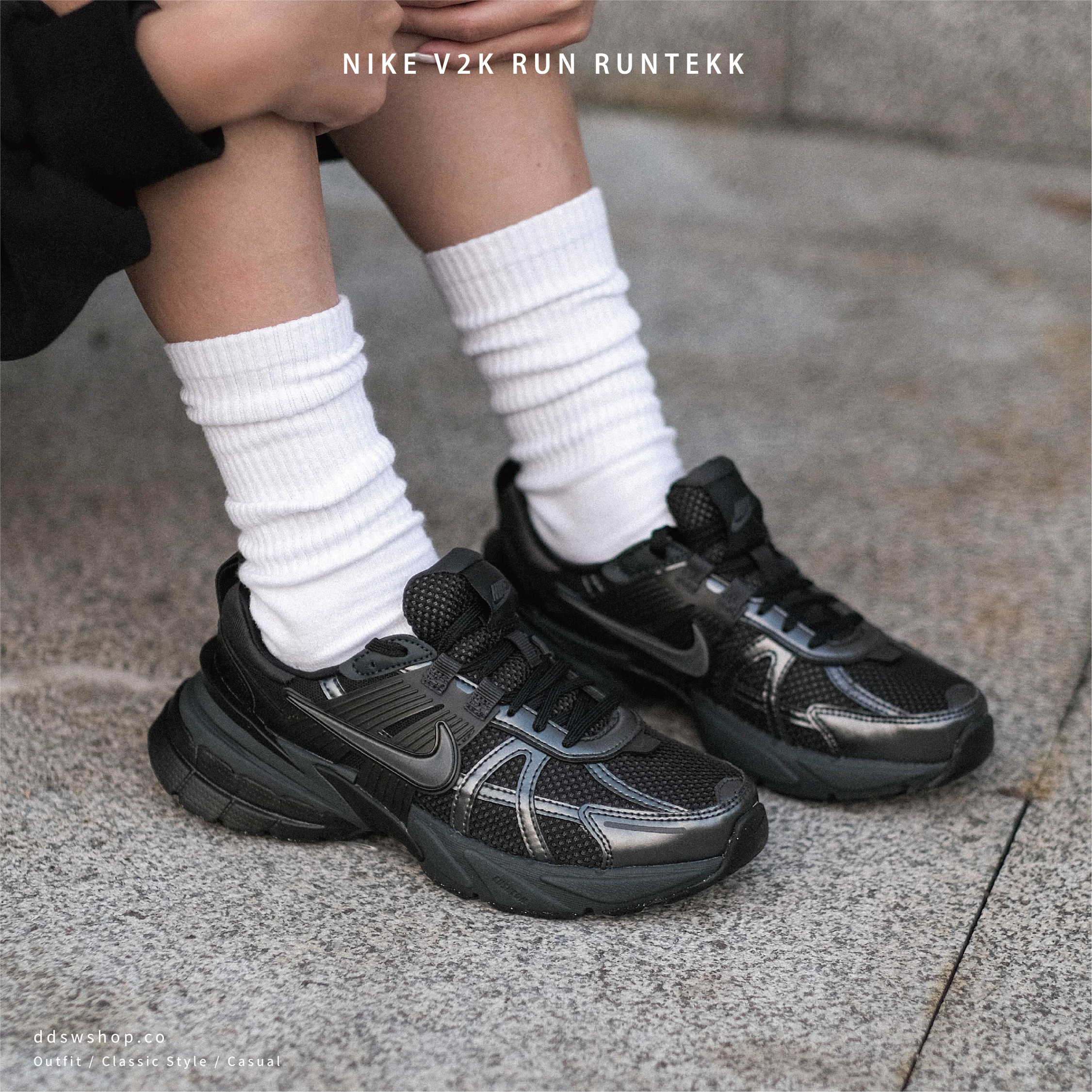 Nike V2K Run 復古 全黑 黑武士 FD0736-001