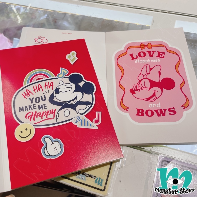 迪士尼人物明信片簿