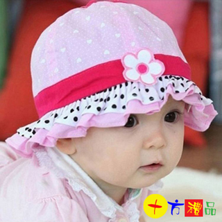 可愛寶寶遮陽帽淑女漁夫帽盆帽【十方】134023