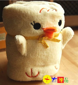 黃小鴨/午休毯珊瑚絨毯小毛毯【十方】134018