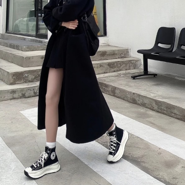 <熱銷>CONVERSE CHUCK 70 AT-CX 厚底夾心黑 經典黑 增高（A03277C）