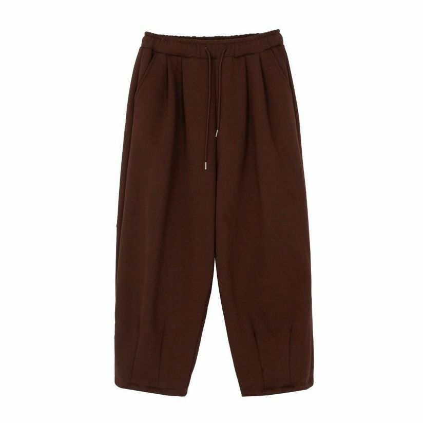 棉質鬆身運動褲(薄抓毛底) MINETTE-008P