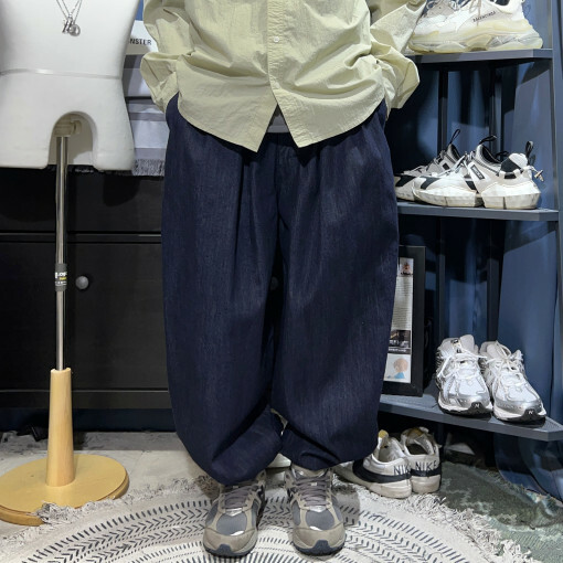 竹節棉原漿束腿氣球褲