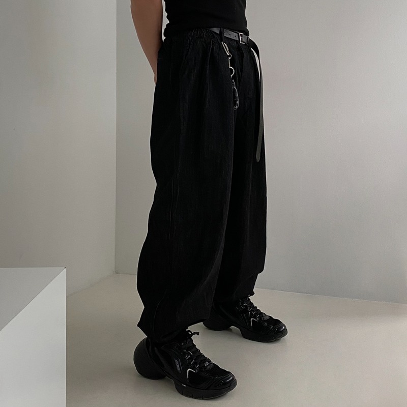 竹節棉原漿束腿氣球褲