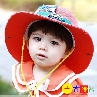  正品韓國透氣網面小馬牛仔帽(粉)【十方】133732