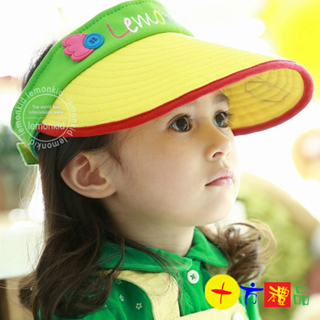 新款空頂貓頭鷹遮陽帽(黃)【十方】133730