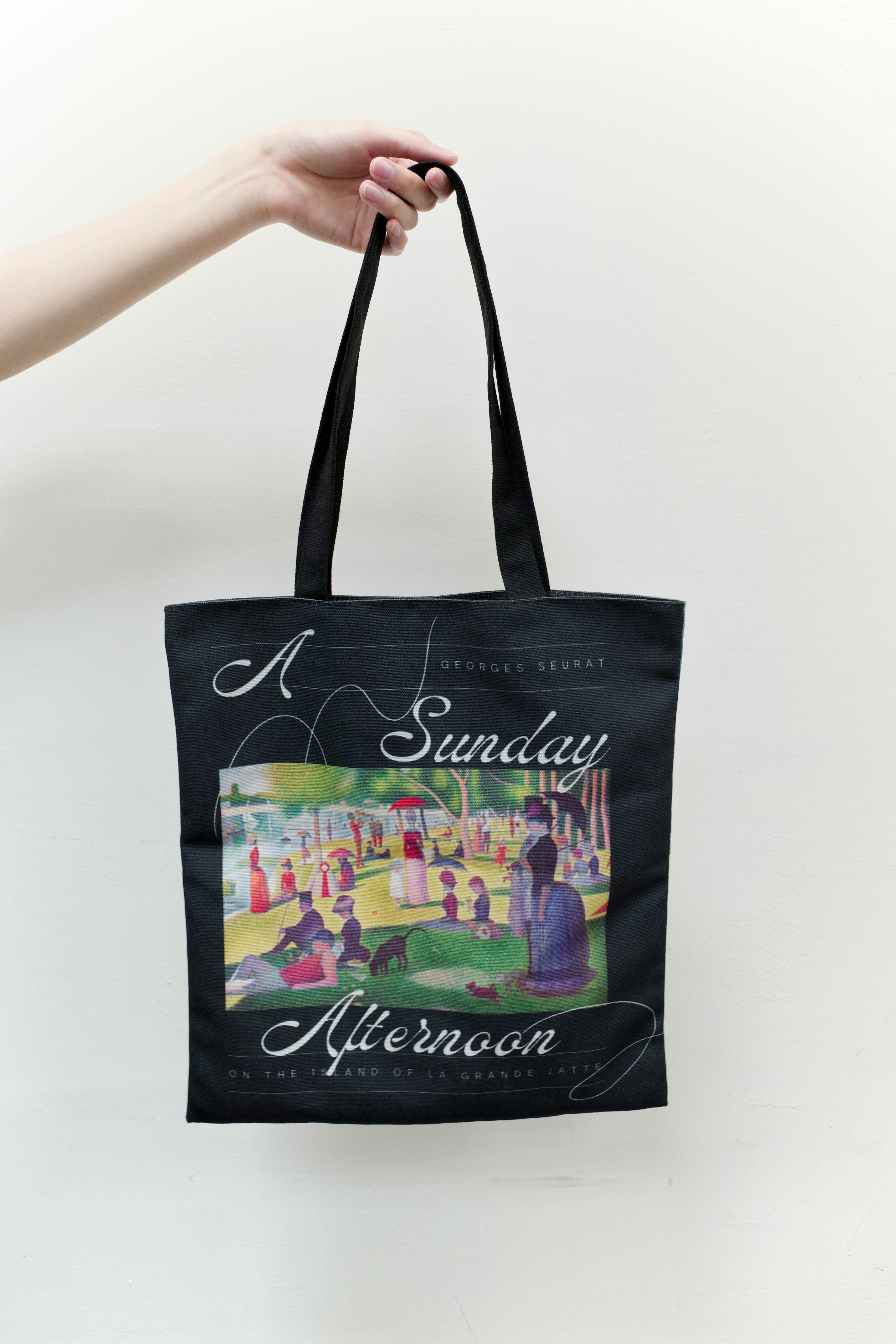 藝術經典背袋｜秀拉 《大碗島的星期天下午》