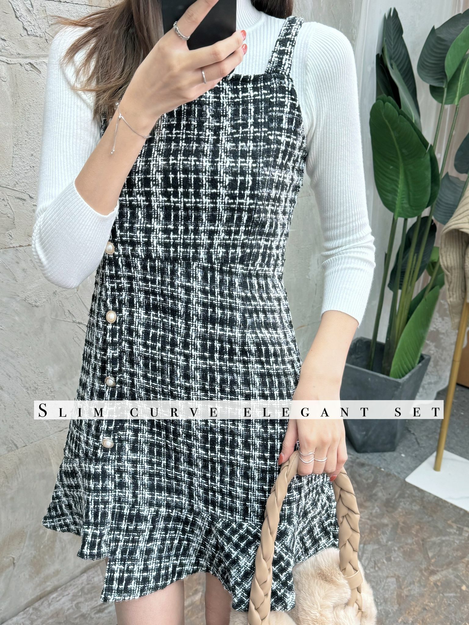 SET#5540 🤍甩甩臀套裝