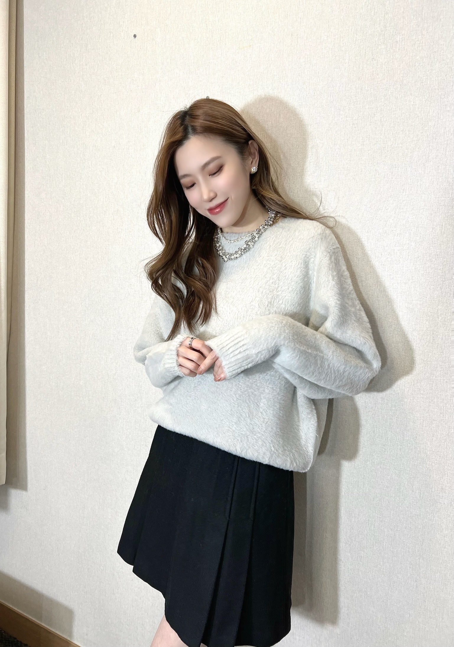 毛流感氣質毛衣