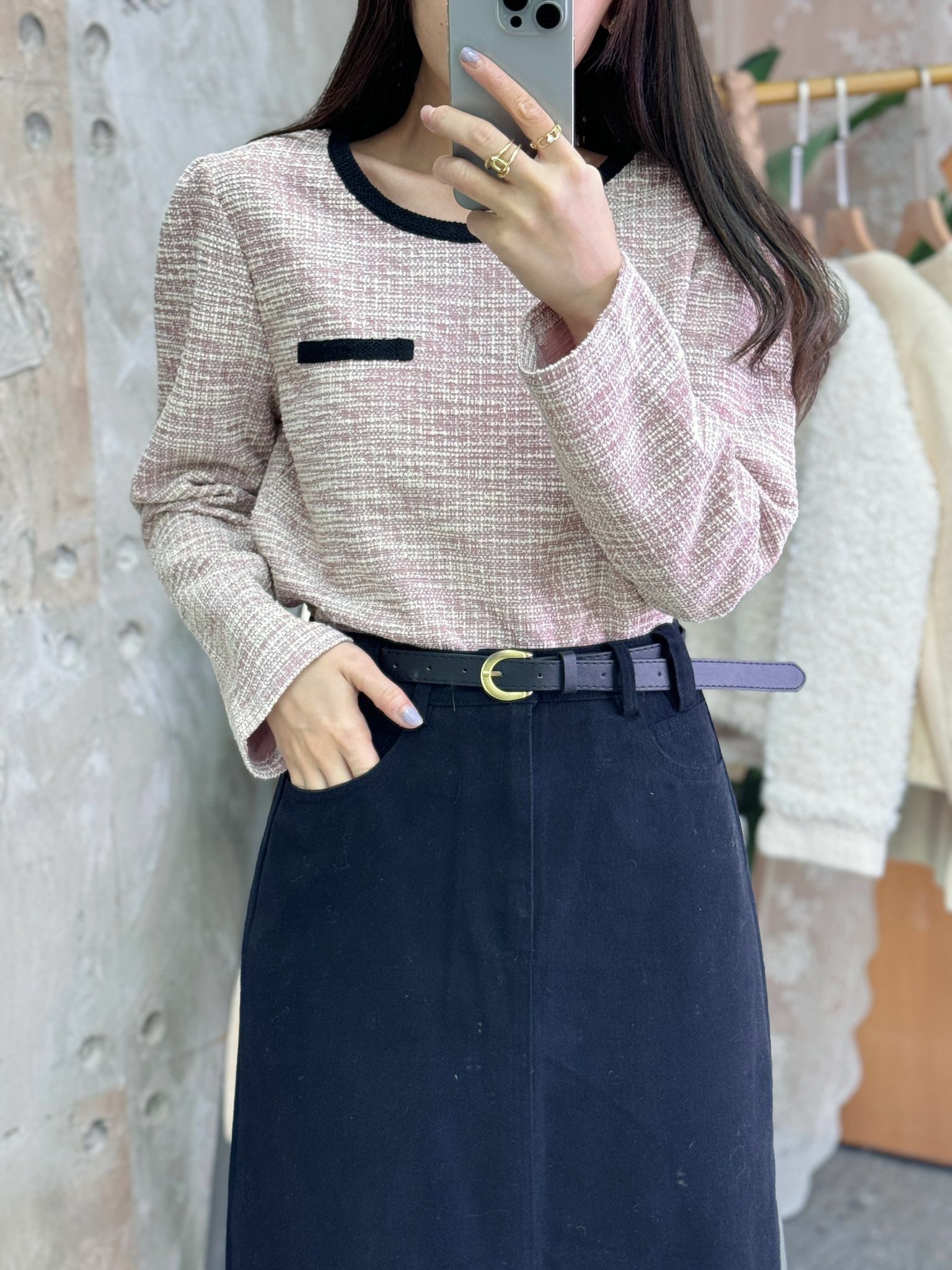 TOP#5527 🤍雲石上衣