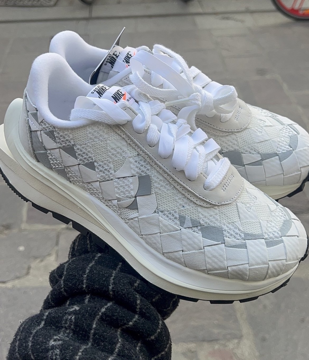 Jean Paul Gaultier x sacai x Nike Vaporwaffle Woven 