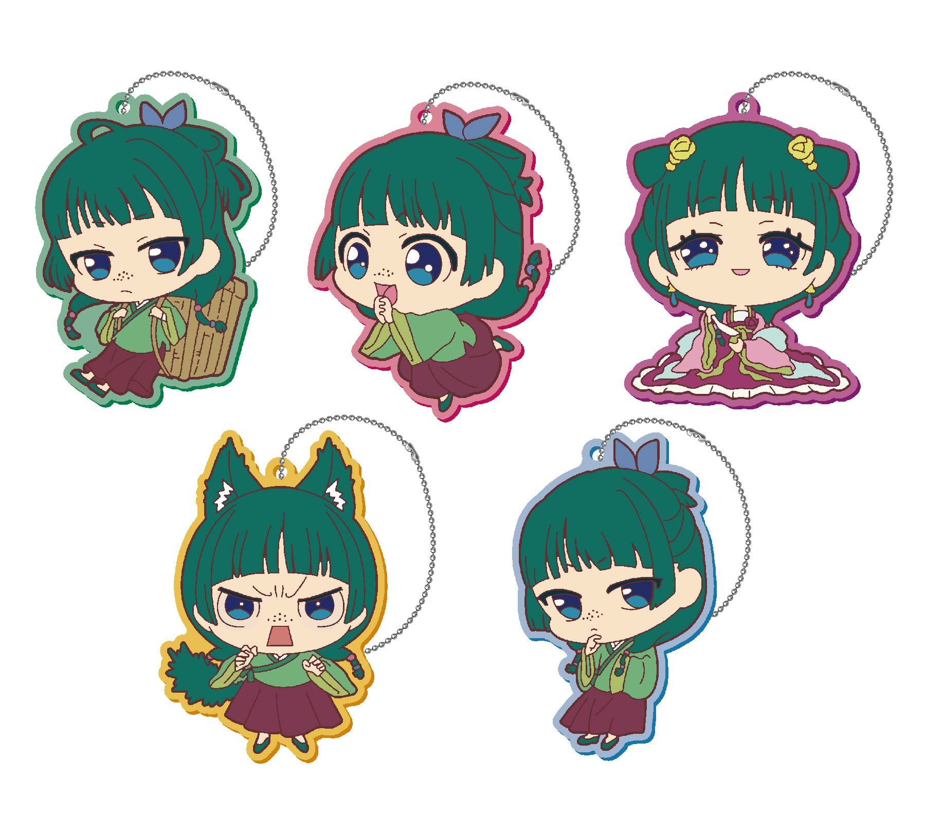 「ACG.GO」「預購」藥師少女的獨語 橡膠匙扣SET