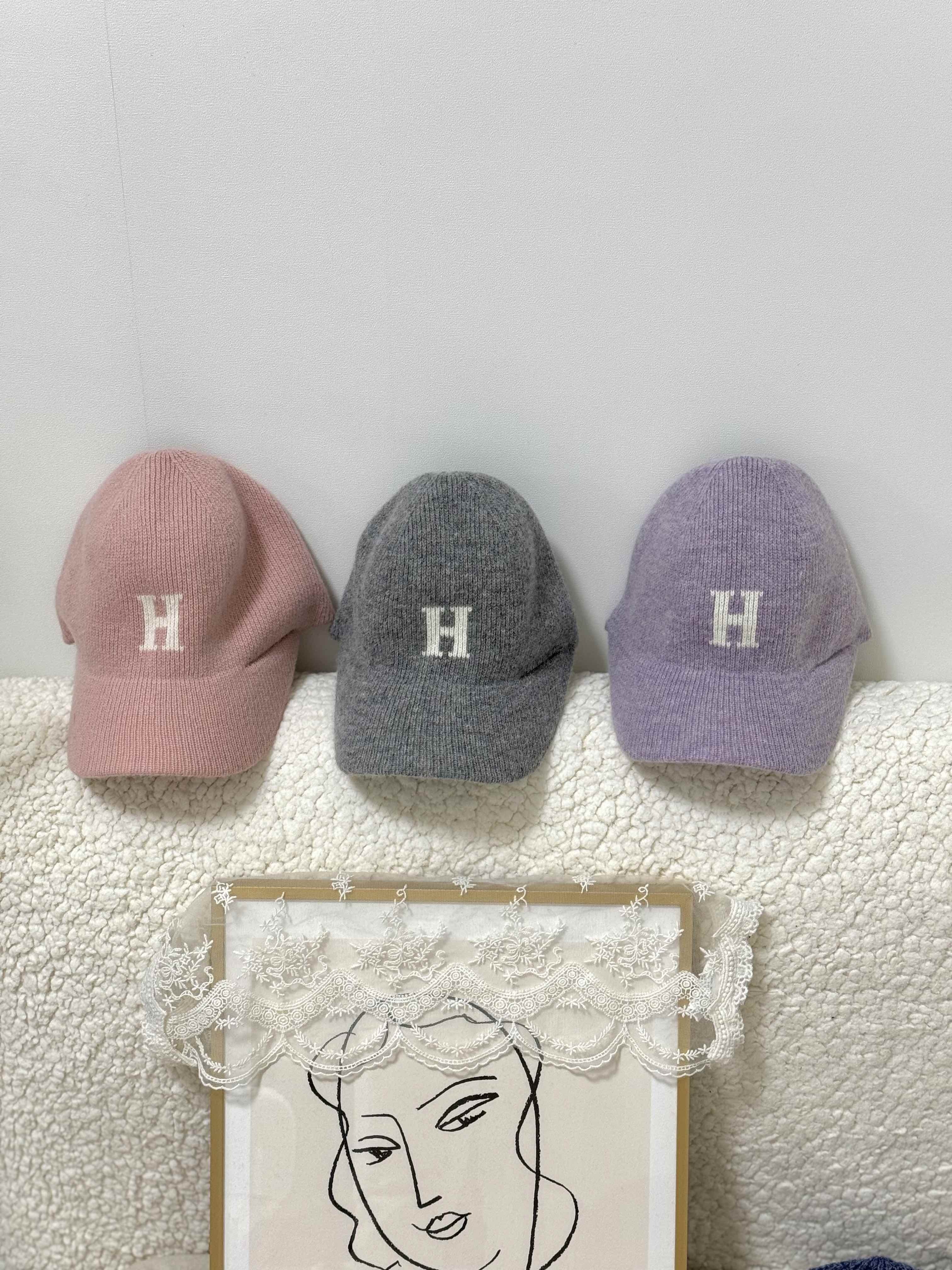 KR230 wool80 H 冷織cap帽