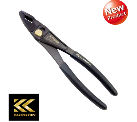 "FUJIYA" (200mm)日本黑金系列超輕量鯉魚鉗(6把/盒)-[230-200-BG]