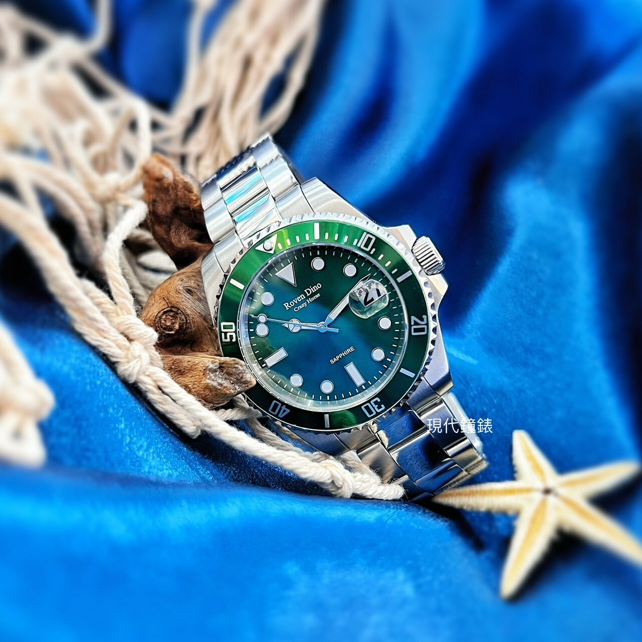 【Roven Dino羅梵迪諾】海防前線時尚腕錶 RD6089S-278GE 41.5mm 現代鐘錶