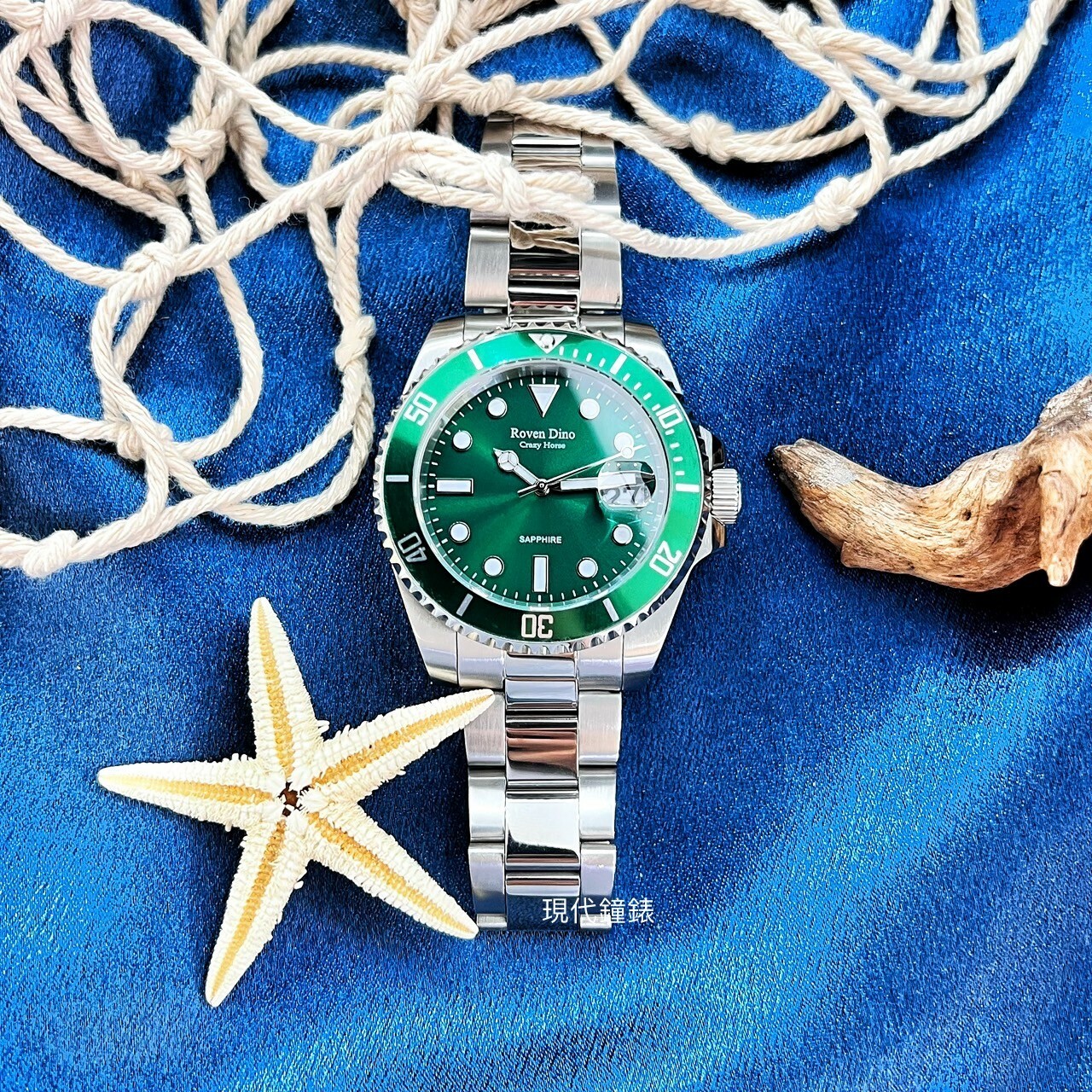 【Roven Dino羅梵迪諾】海防前線時尚腕錶 RD6089S-278GE 41.5mm 現代鐘錶