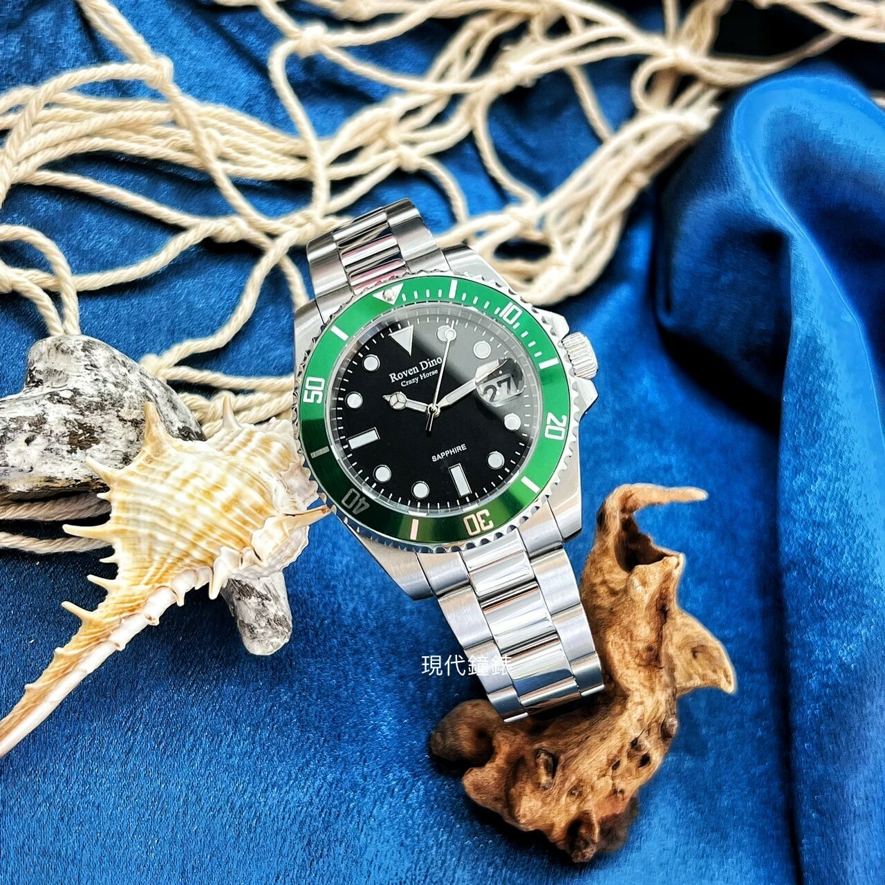 【Roven Dino羅梵迪諾】海防前線時尚腕錶 RD6089S-278GB 41.5mm 現代鐘錶