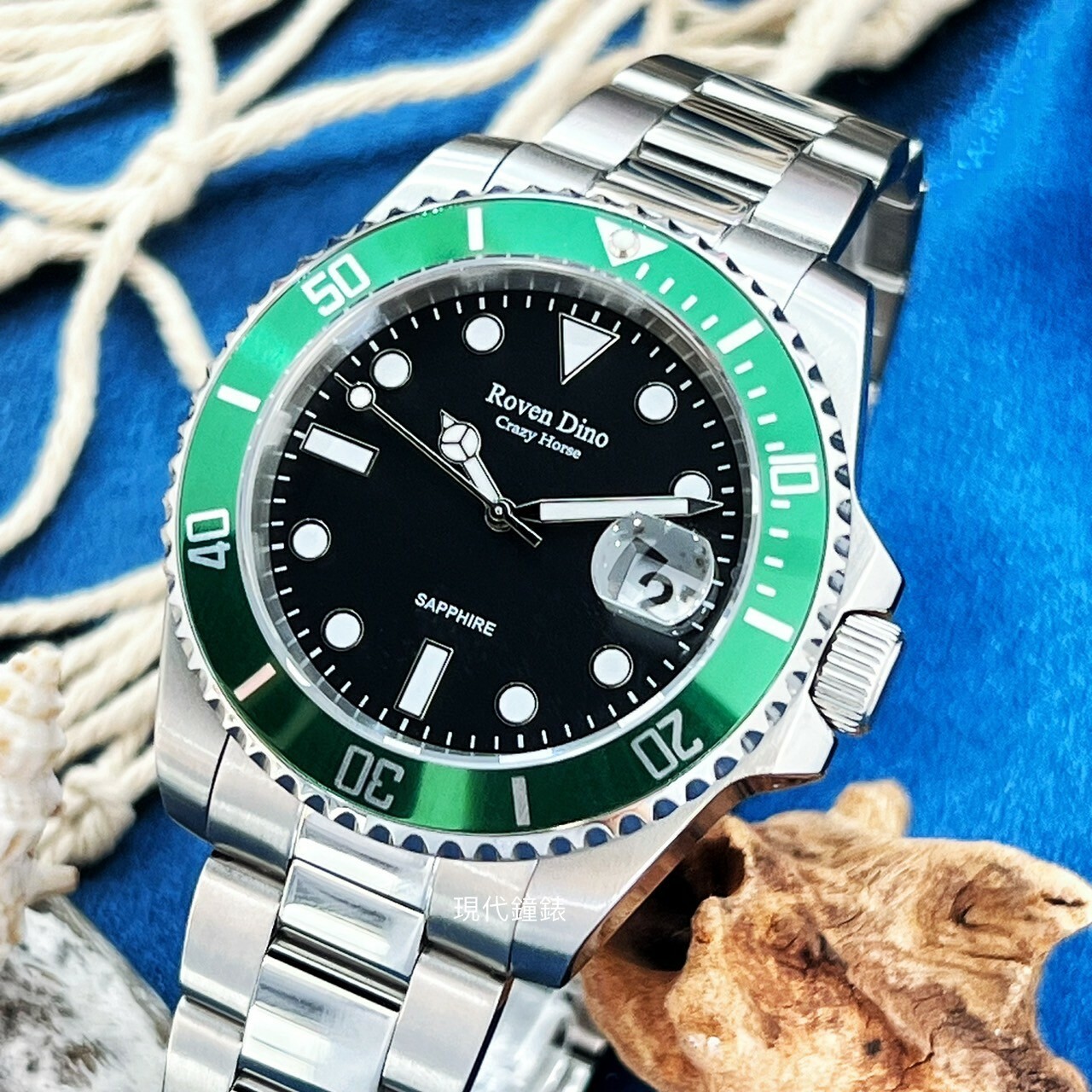 【Roven Dino羅梵迪諾】海防前線時尚腕錶 RD6089S-278GB 41.5mm 現代鐘錶