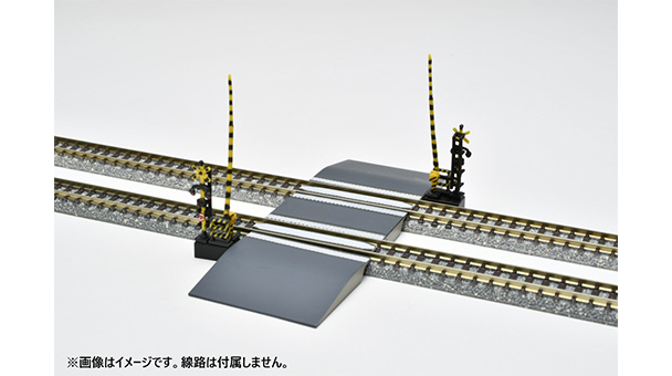 Tomytec 情景小物 114-3 N規 情景小物 踏切 C3