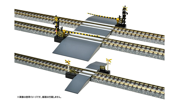 Tomytec 情景小物 114-3 N規 情景小物 踏切 C3