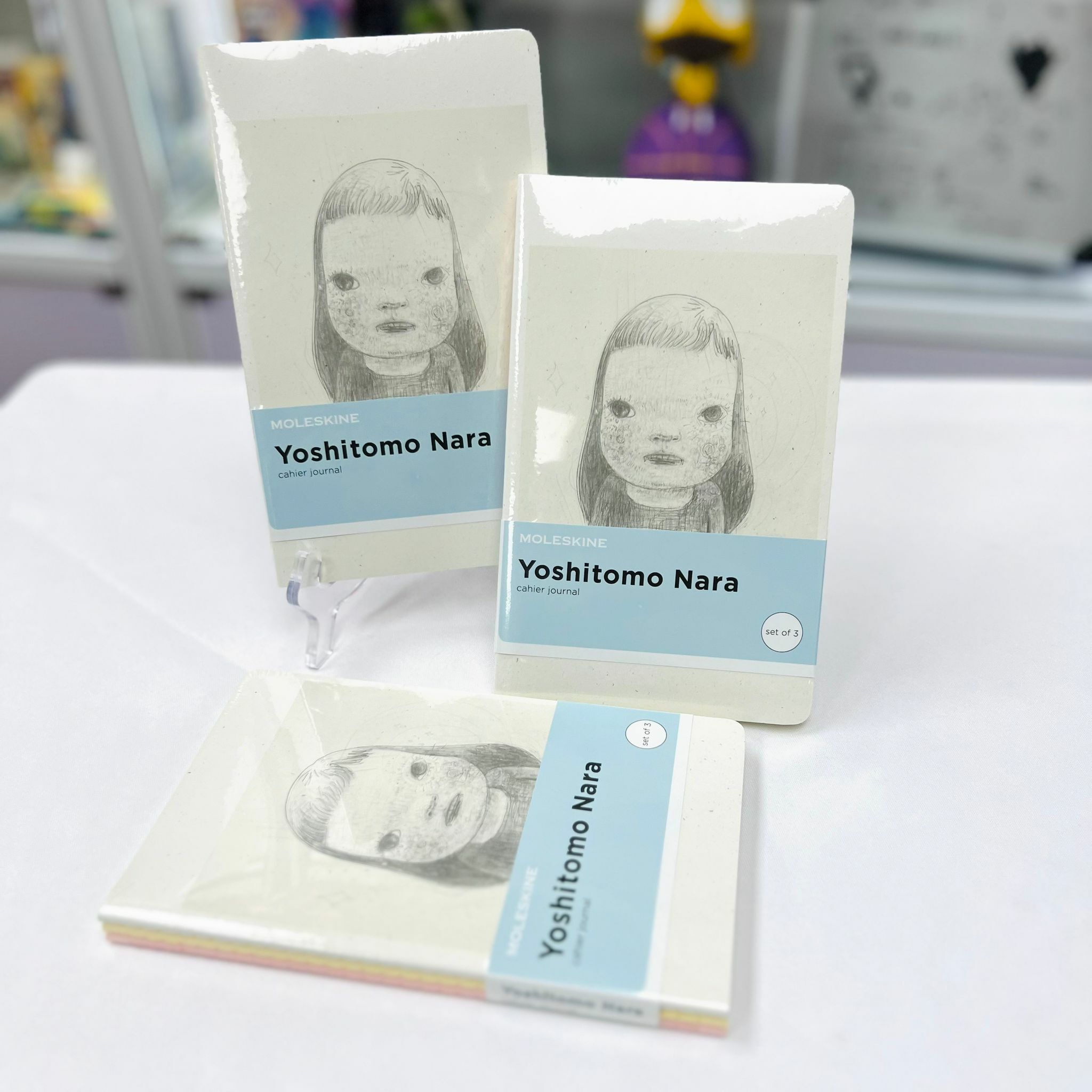 Set of 3 Yoshitomo Nara Moleskine Cahier Journals