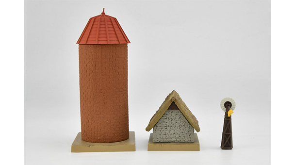 Tomytec 建物 100-3 N規 牧場 C3