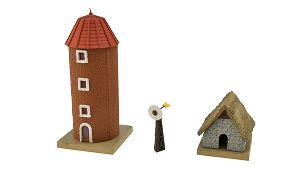 Tomytec 建物 100-3 N規 牧場 C3