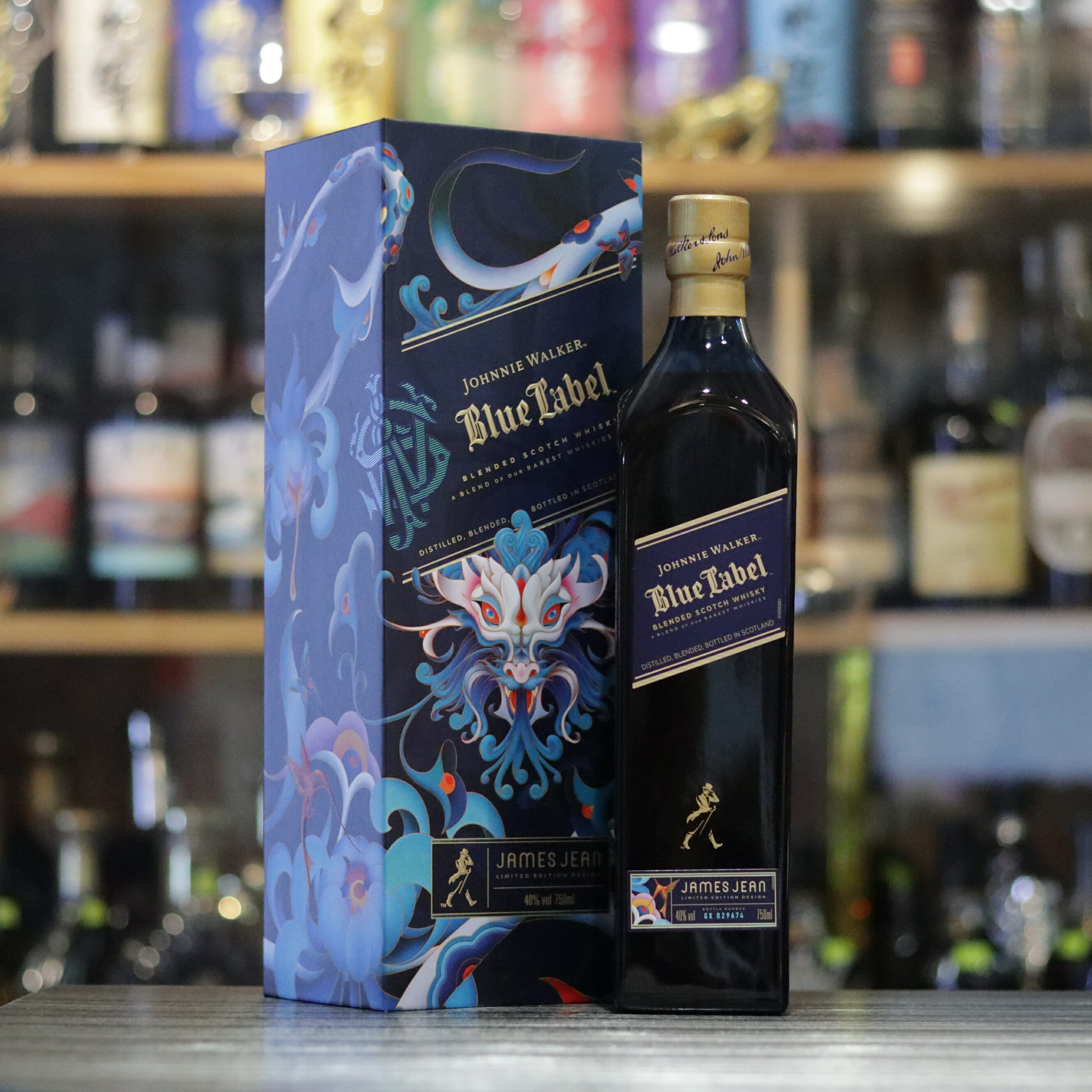 Johnnie Walker Blue Label Year of the Dragon 75cl/40