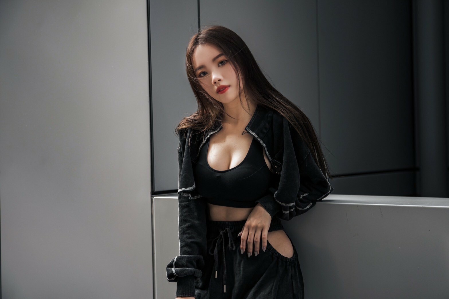 PREDATOR 高街VIBE 水洗面料 機能運動套裝 外套 落地褲 Tracksuits