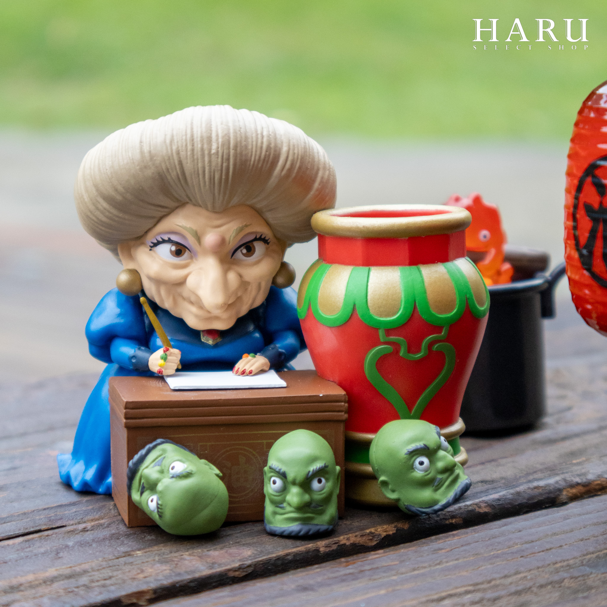 現貨〔日本限定〕神隱少女 千與千尋 宮崎駿 吉卜力 湯婆婆 印章 筆架