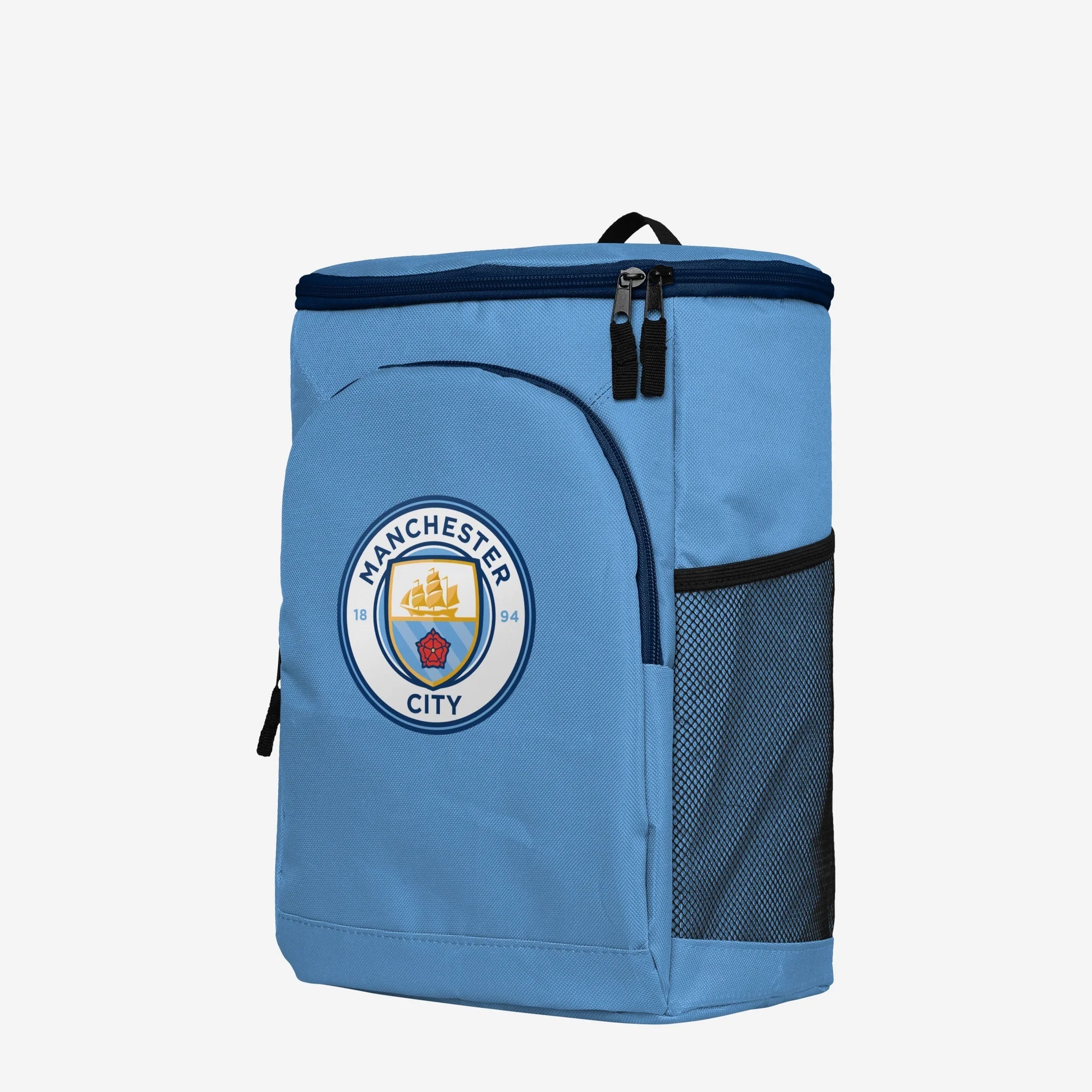 曼城淺藍色保溫背包