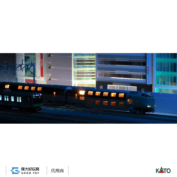 KATO 10-1565 電車285系3000番台「日出特快」 (集電弓增設編成) (7輛)